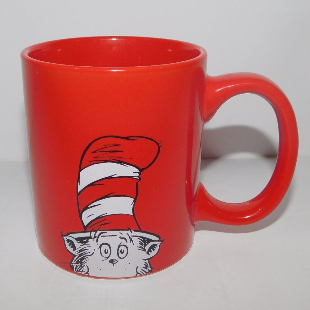 Dr. Seuss The Cat in the Hat Red Tea Coffee Mug 2024